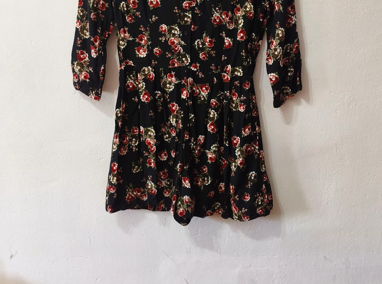 Mono corto floreado negro Bershka mujer Talla M – photo 6